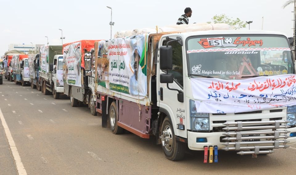 الدعم السريع تدشن قافلة مساعدات لمتضرري الفيضانات والسيول بمحلية الفاو