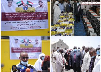 بطلب من دقلو وصول باخرة مساعدات إنسانية من دولة الامارات لغرب دارفور