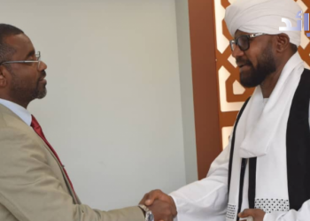 مفرح يلتقي السلطان أحمد دينار لبحث عدد من القضايا