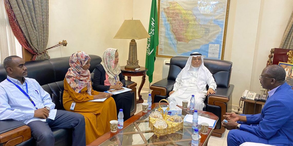 سفير خادم الحرمين الشريفين يستقبل وفد منظمة السلام للإعمار والتنمية