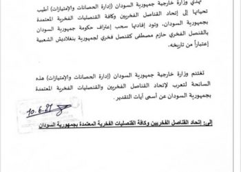 السودان يسحب اعترافه بالقنصل الفخري حازم مصطفى