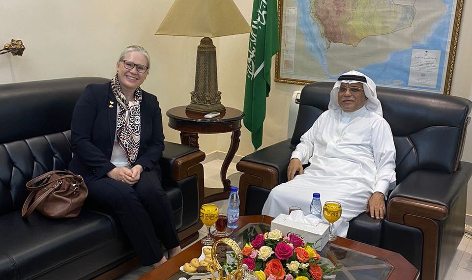 سفير خادم الحرمين الشريفين يستقبل سفيرة النرويج