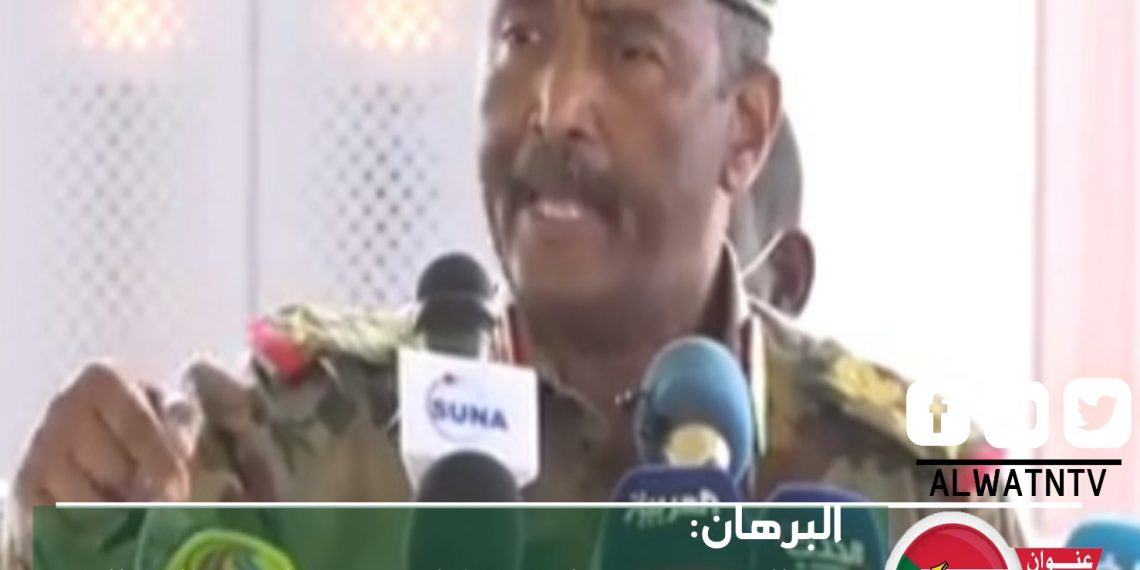 البرهان:هناك قوى سياسية كل همها هو القتال من أجل الكرسي