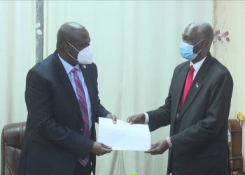 رياك مشار يلتقي رسالتين من النائب الأول ورئيس الوزراء