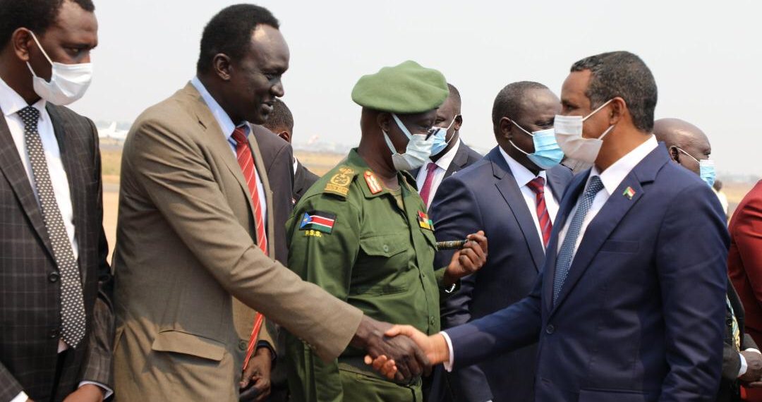 النائب الأول يصل جوبا