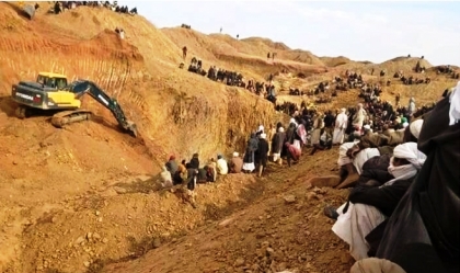 انهيار آبار تعدين بجنوب دارفور وسقوط عدد من الضحايا