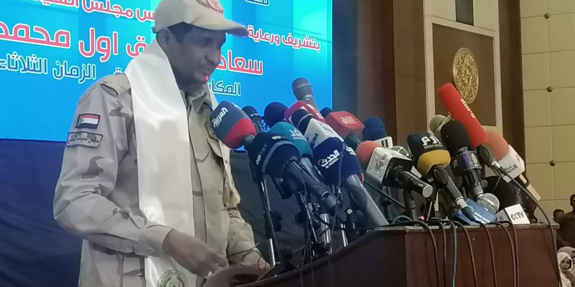 حميدتي يتعهد بتاهيل دور علاج الإدمان و تفعيل القوانين الرادعة لمواجهة مهربي المخدرات