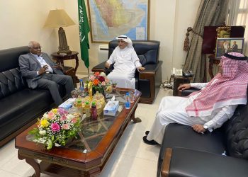 سفير خادم الحرمين الشريفين يلتقى رئيس مفوضية السلام