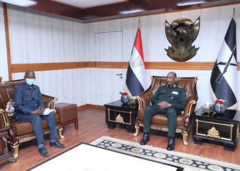 البرهان يلتقي مبعوث الايقاد الخاص لجنوب السودان