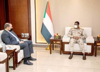 نائب رئيس مجلس السيادة يلتقي السفير الليبي بالخرطوم