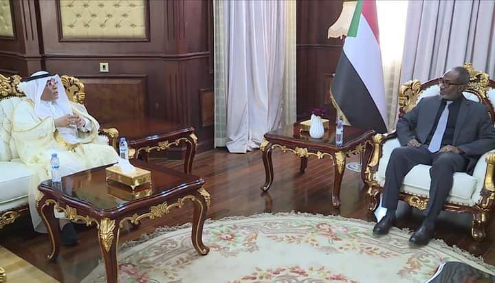 عضو مجلس السيادة الإنتقالي د. عبد الباقي عبدالقادر يلتقي السفير السعودي