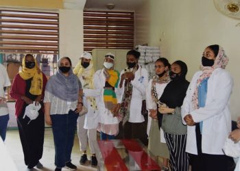 توزيع (90) الف كمامه لمدارس الخرطوم