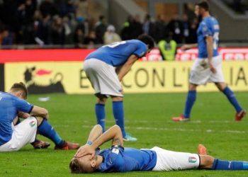 للمرة الثانيه علي التوالي  إيطاليا خارج كأس العالم