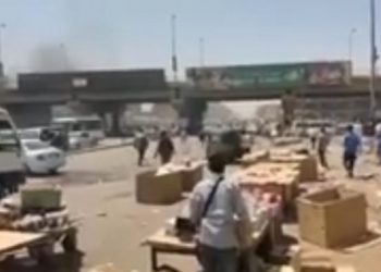 عمليات نهب وتخريب بالمركزي الخرطوم