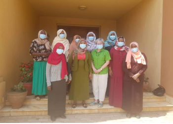 السفارة الامريكية تحي الموقعات على اتفاقية السلام باليوم العالمى للمراة