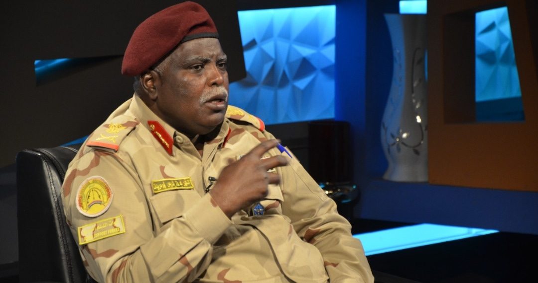 رئيس دائرة الاستخبارات بالدعم السريع اللواء ركن/ الخير عبد الله إدريس ل (الوطنtv):