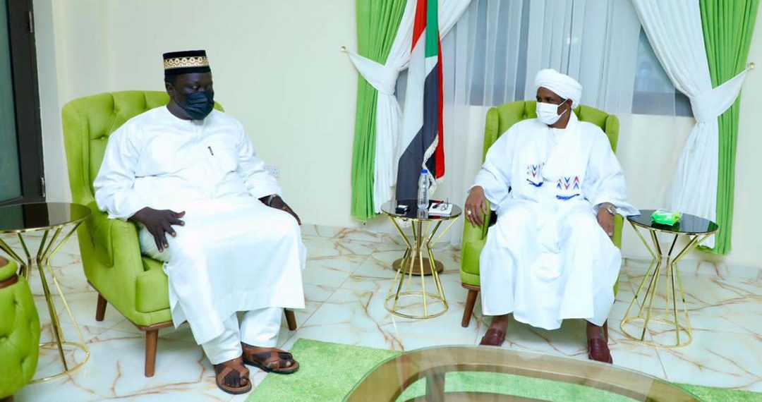 حميدتي  يستقبل نائب رئيس جنوب السودان