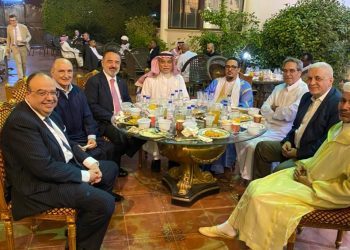 السفير السعودي يستقبل عدد من السفراء والدبلوماسين علي مائدة أفطار رمضانية