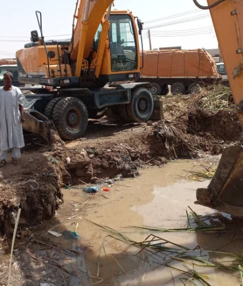 توقف جزئي لمحطة اعادة الضخ المياه بالصحافة للصيانة