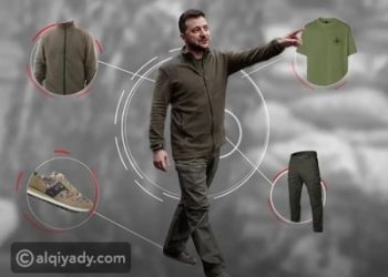 ملابس الرئيس الأوكراني تثير الجدل في وسائل التواصل الإجتماعي