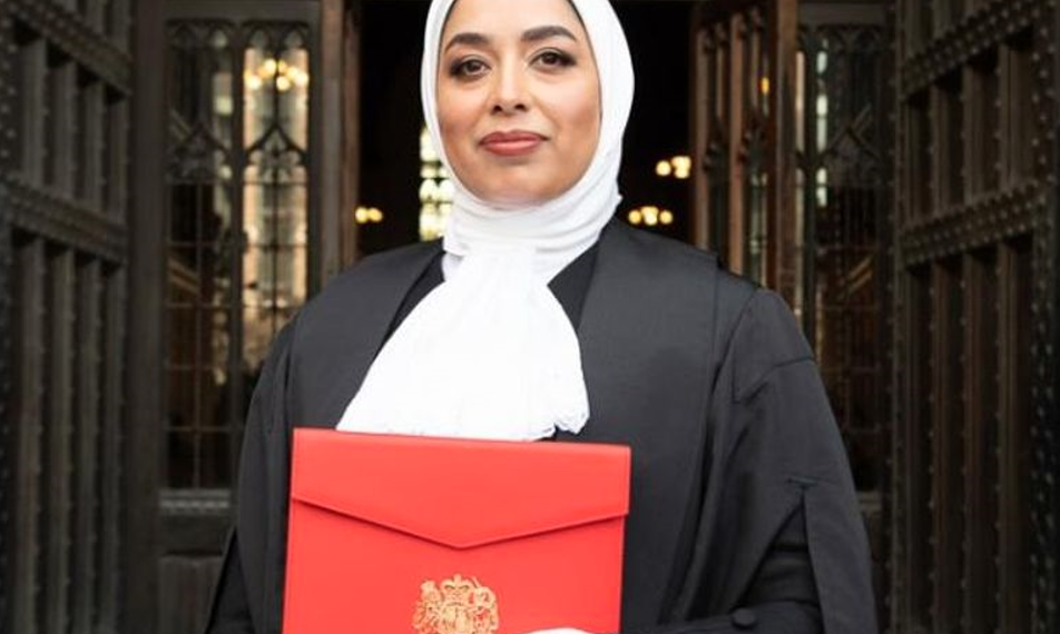 محامية محجبة مستشارة لملكة بريطانيا