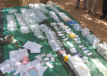 ضبط كميات كبيرة من الادوية الغير مسجلة وادوية العلاج المجاني بودمدنى