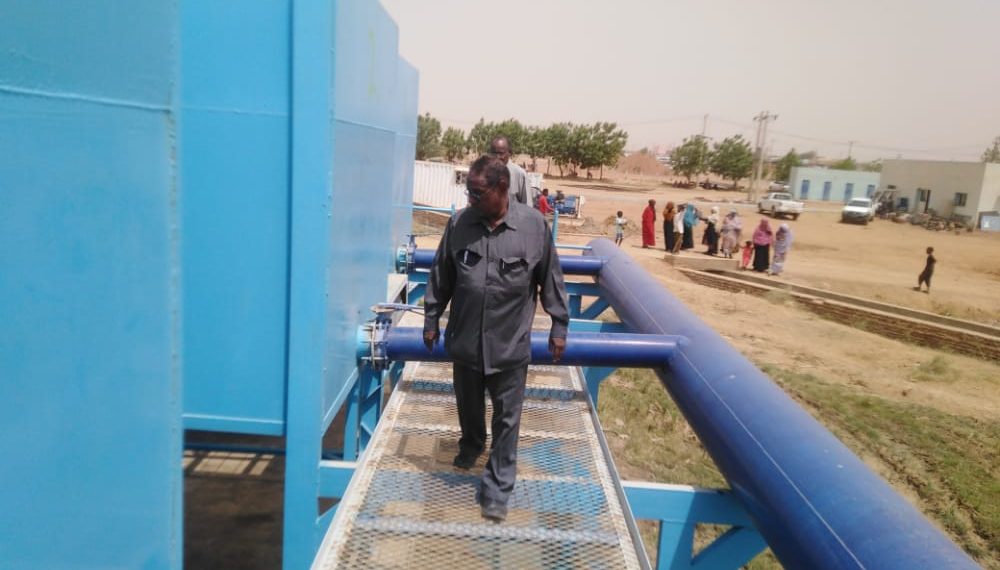 تشغيل محطة مياه الصالحة خلال  الايام