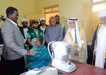 بتمويل من مركز الملك سلمان-السفير السعودي يشرف إفتتاح برنامج مكافحة العمي بشرق السودان