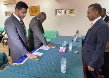 هيكلة عدد من  الأجهزة الرئاسية والتنفيذية بالحزب لإتحادي الديمقراطي