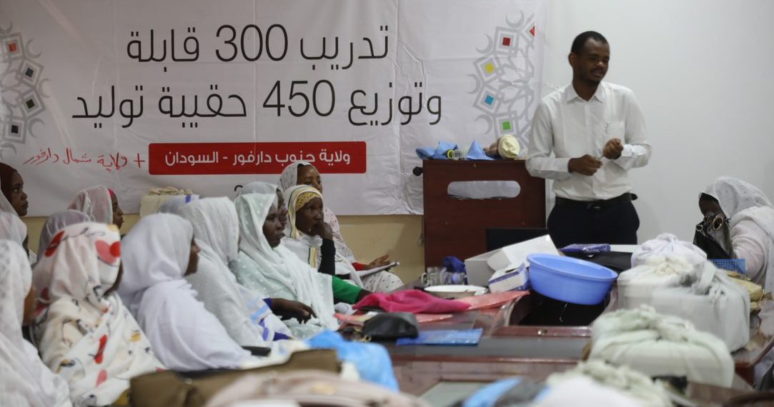 الهلال الأحمر القطري يساهم في خفض وفيات الأمهات والأطفال في السودان