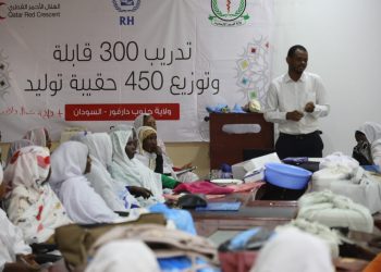 الهلال الأحمر القطري يساهم في خفض وفيات الأمهات والأطفال في السودان