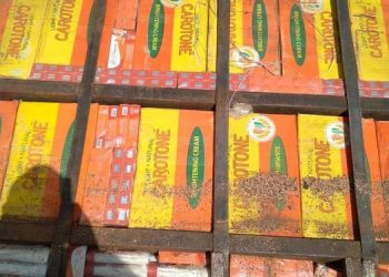 ضبط كريمات مهربة من احدي دول الجوار بشمال كردفان