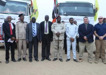 الدعم السريع تسير قافلة لمتضرري أحداث النيل الأزرق