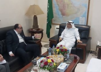 سفير خادم الحرمين الشريفين يلتقي السفير المصري