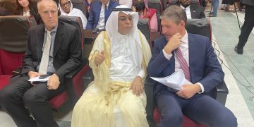 السفير السعودي يشارك فى ورشة تقييم الفترة الانتقالية