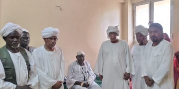 قيادات المركز العام بالاتحادي الديمقراطي تزور جرحى ومصابي أحداث النيل الازرق..