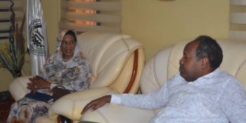 السوباط يبحث مع سفير السودان بالجزائر سبل زيادة حجم التبادلالت التجارية بين البلدين