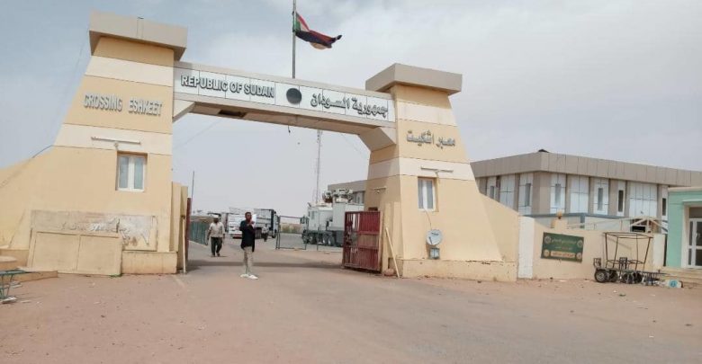 السلطات توصي بإغلاق معبر أرقين