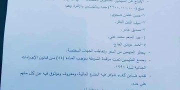 الإفراج عن 5 متهمين الموقوفين علي ذمة دعوي إعدام 28ضابط