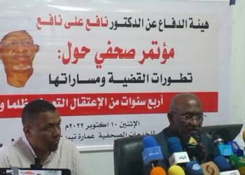 ممثل هئية الدفاع عن نافع قضية انقلاب  89 سقطت بالتقادم