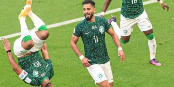 الأخضر يفوز علي الارجنتين بهدفين مقابل هدف