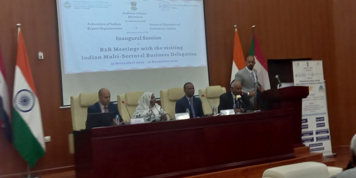 يحدث الآن بمشاركة عدد من رجال الأعمال  انطلاق الجلسة الافتتاحية للمعرض التجاري الهندي بالخرطوم