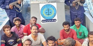 قوات خفر السواحل السودانية تلقي القبض علي صيادين يمنيين داخل المياه الإقليمية