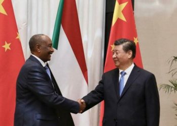 مباحثات مشتركة بين البرهان والرئيس الصيني بالرياض