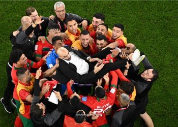كأول فريق عربي وأفريقي….المغرب يتاهل لنصف نهائي المونديال بعد فوزه علي البرتغال