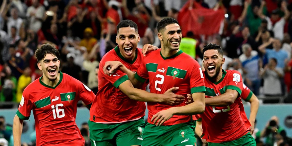 عااااجل  المنتخب المغربي يتاهل لنصف نهائي كأس العالم