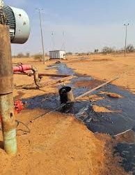 هجوم بالقذائف علي حقل بليلة النفطي بكردفان