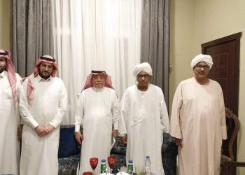 السفير السعودي في ضيافة الشريف الهندي