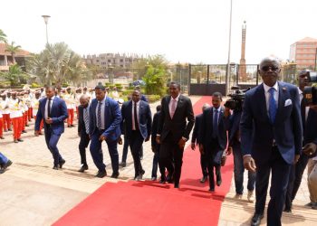 رئيس جمهورية غينيا بيساو يستقبل نائب رئيس مجلس السيادة