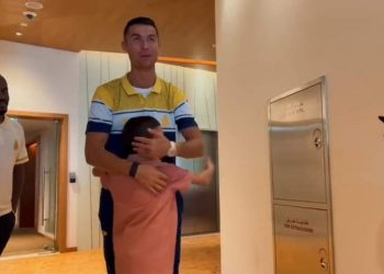 رونالدو يحقق حلم طفل سوري